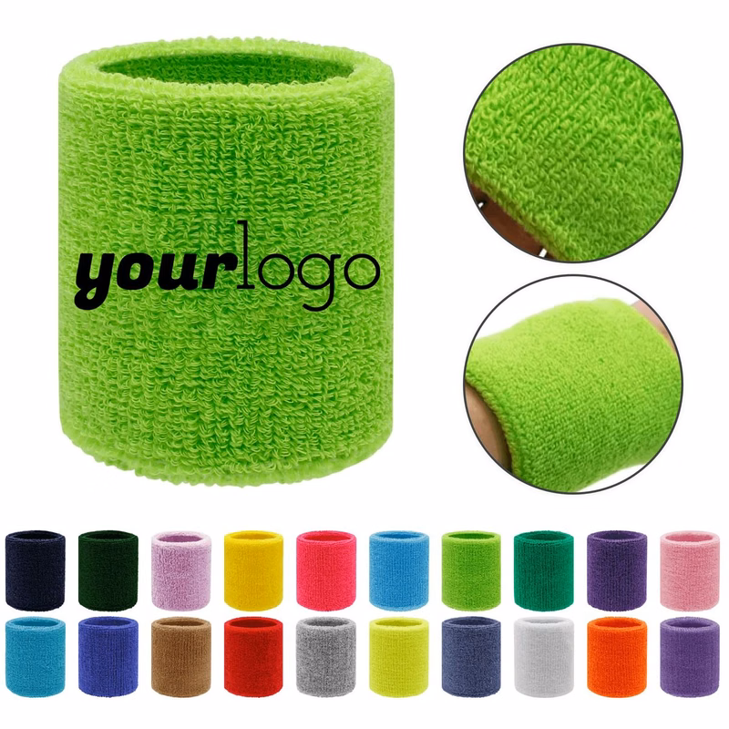 Terry Sweat-Absorbing Sports Wristband