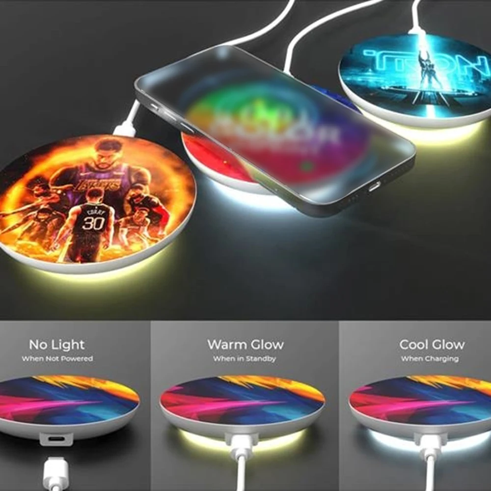 LED Light 15W Wireless Charger 1