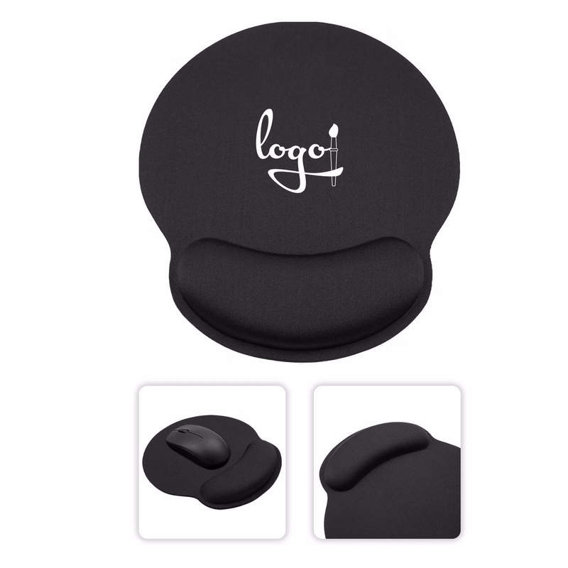 Solid Color Single Side Silicone Wrist Rest Mouse Pad