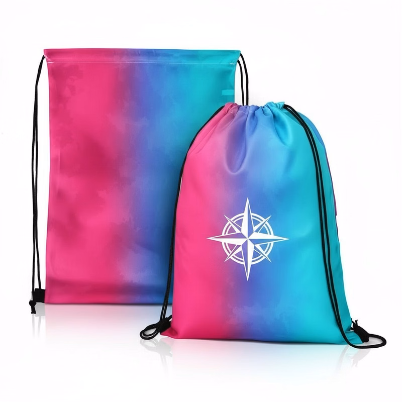 Tie Dye Drawstring Backpack