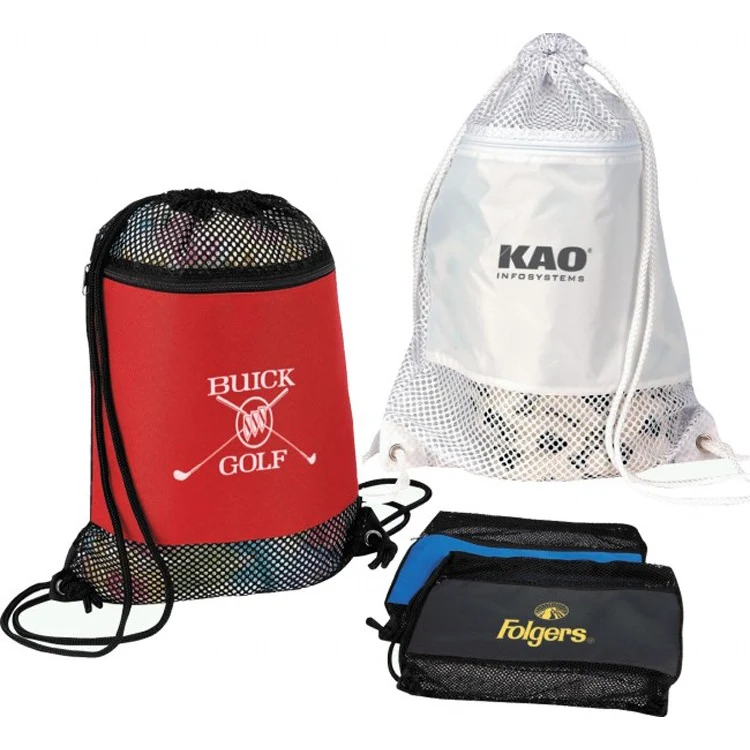 Nylon Drawstring Mesh Tote Bag 1
