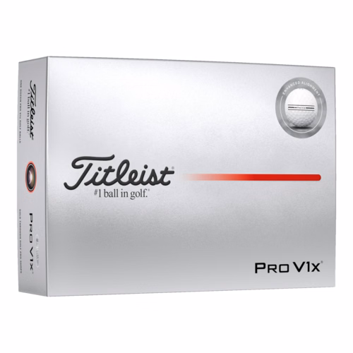 Titleist Pro V1x AIM Enhanced Golf Balls - White