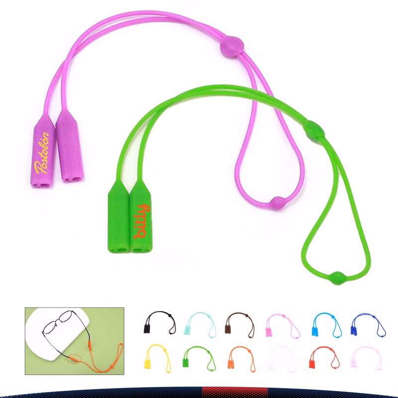 Lythen Adjustable Silicone Double-Hole Eyeglasses Strap