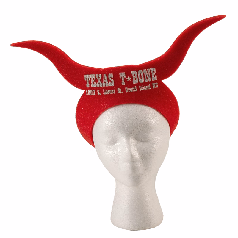 17" Foam Longhorn Visor