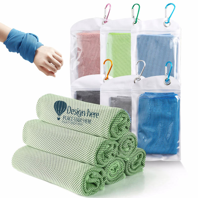 Ice Towel Chilly Cool Scarf With Pack