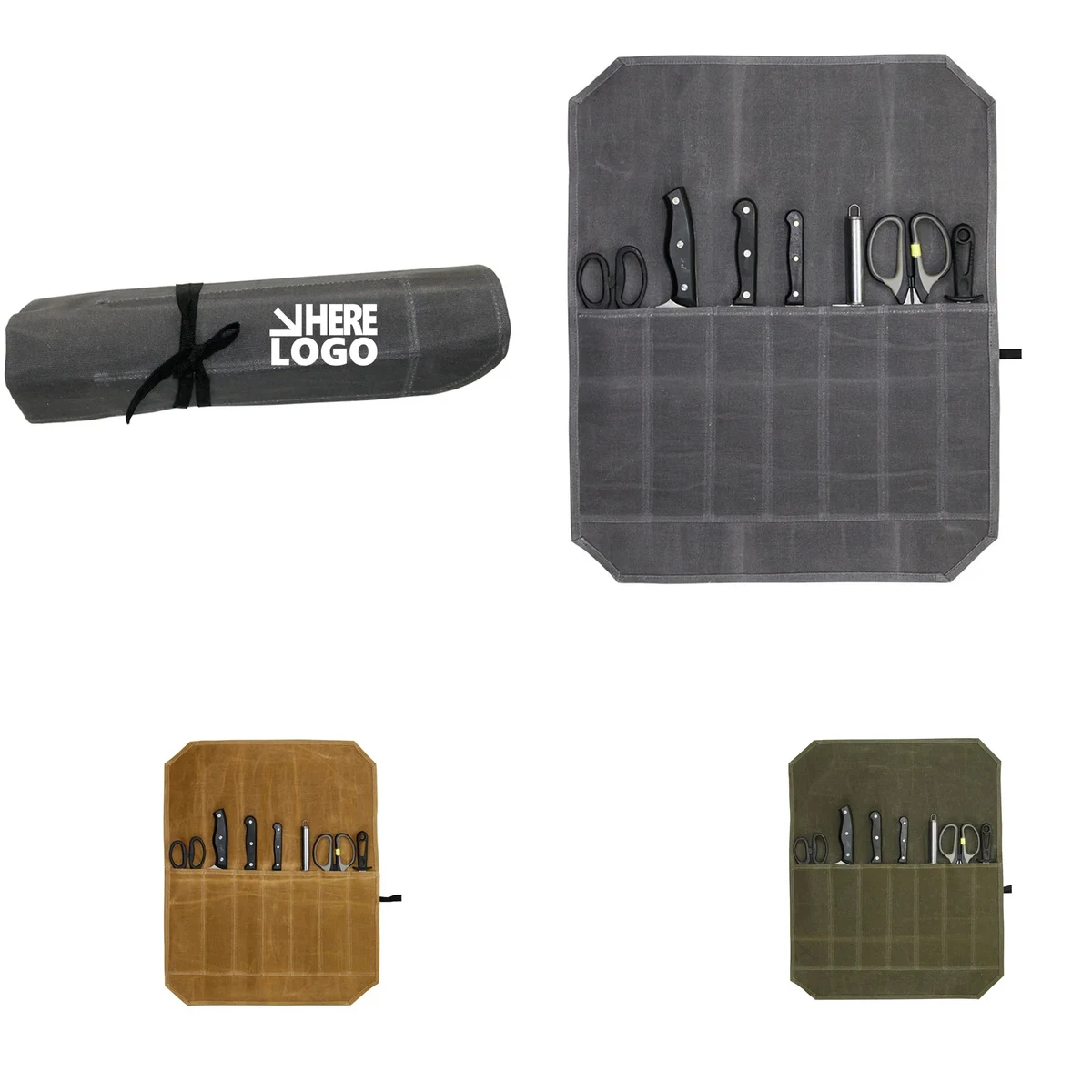 Portable Chef Knife Roll Bag 1