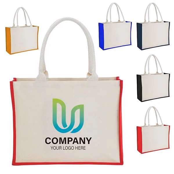 Cotton Landscape Tote