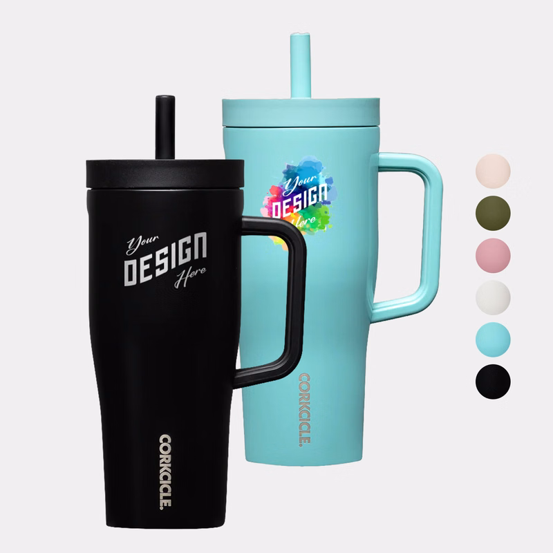 22 oz Corkcicle® Stainless Steel Triple Insulated Leakproof Cruiser Tumbler