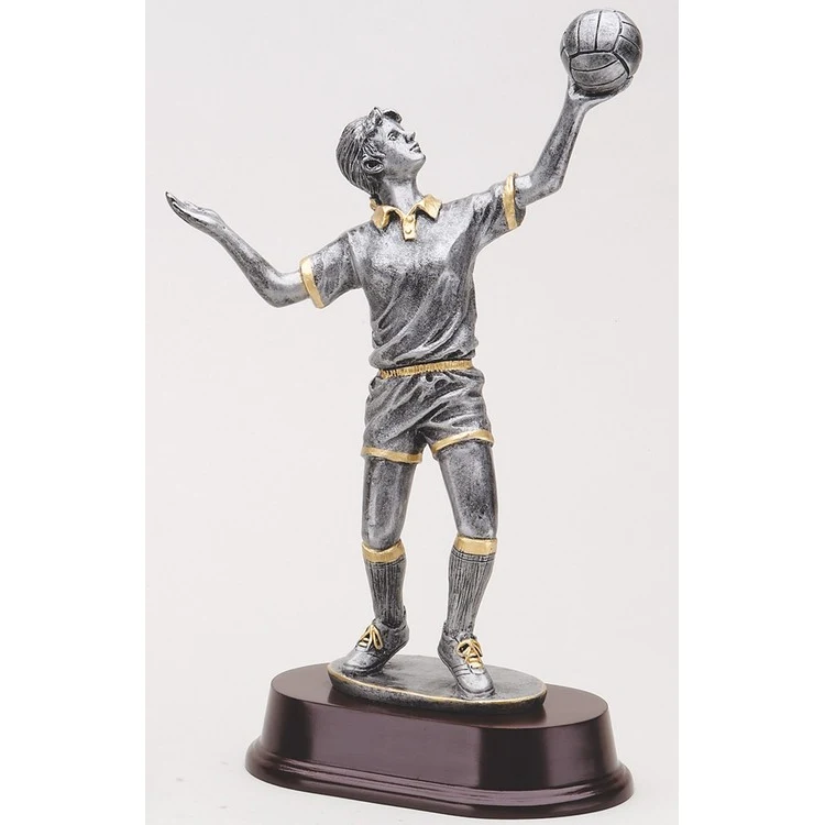 11" Tall Volleyball Female Figure Award 1