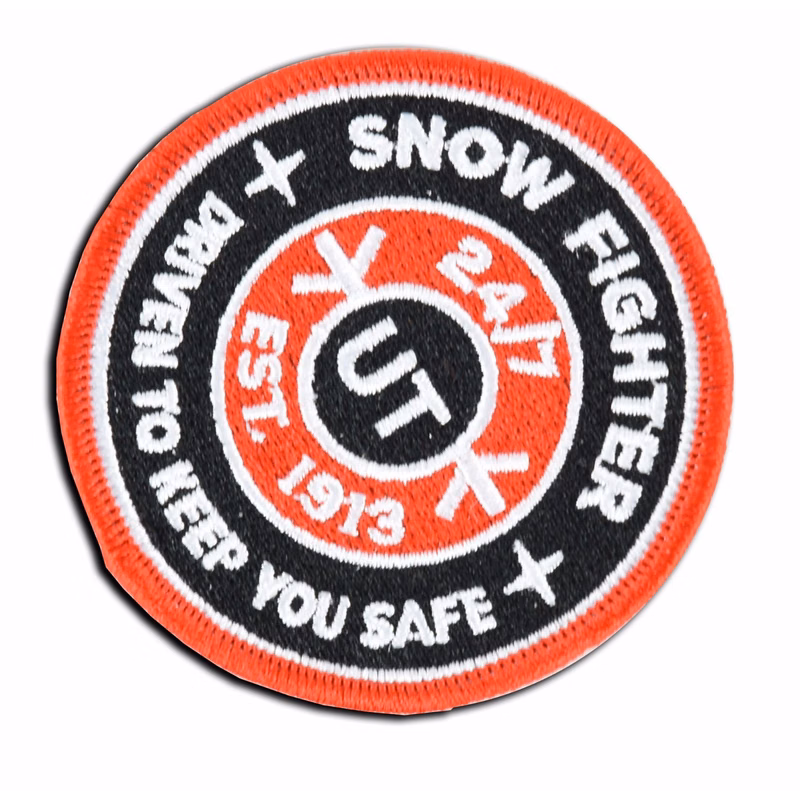 100% Custom Embroidered Patches - Iron On Backing