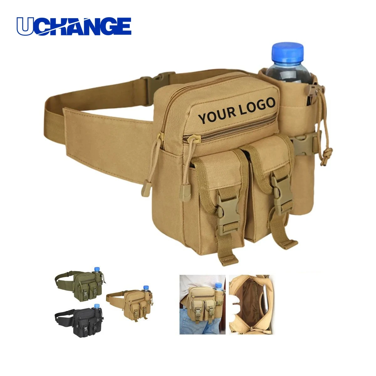 Oxford Waist Bag Organizer with Adjustable Belt 1
