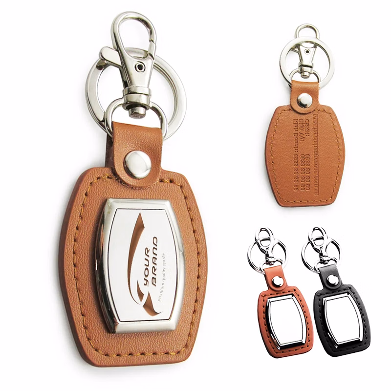 PU Leather Car Key Holder Keychain