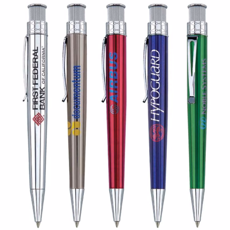 Ed Twist Brass Ballpoint Pen
