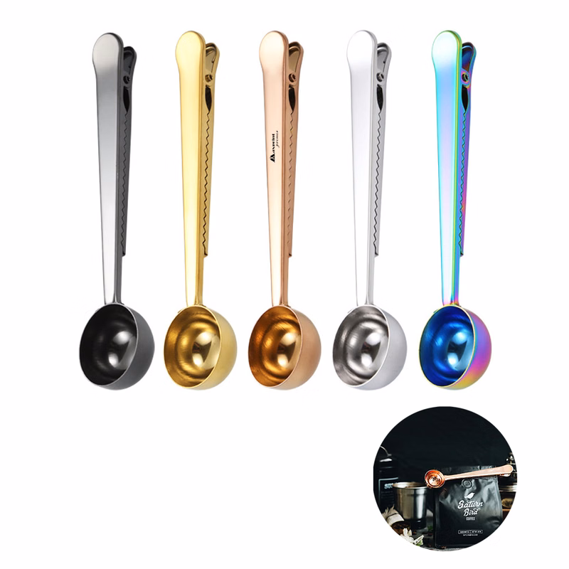 2-in-1 Coffee Bean Scoop with Sealer