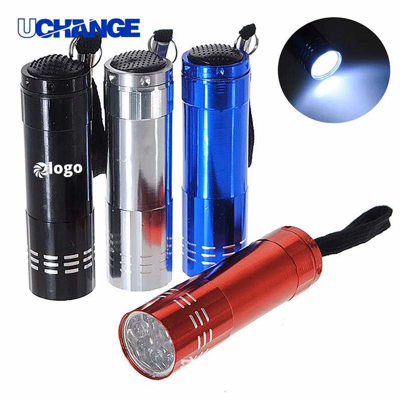 Nine LED Mini Flashlight Torch