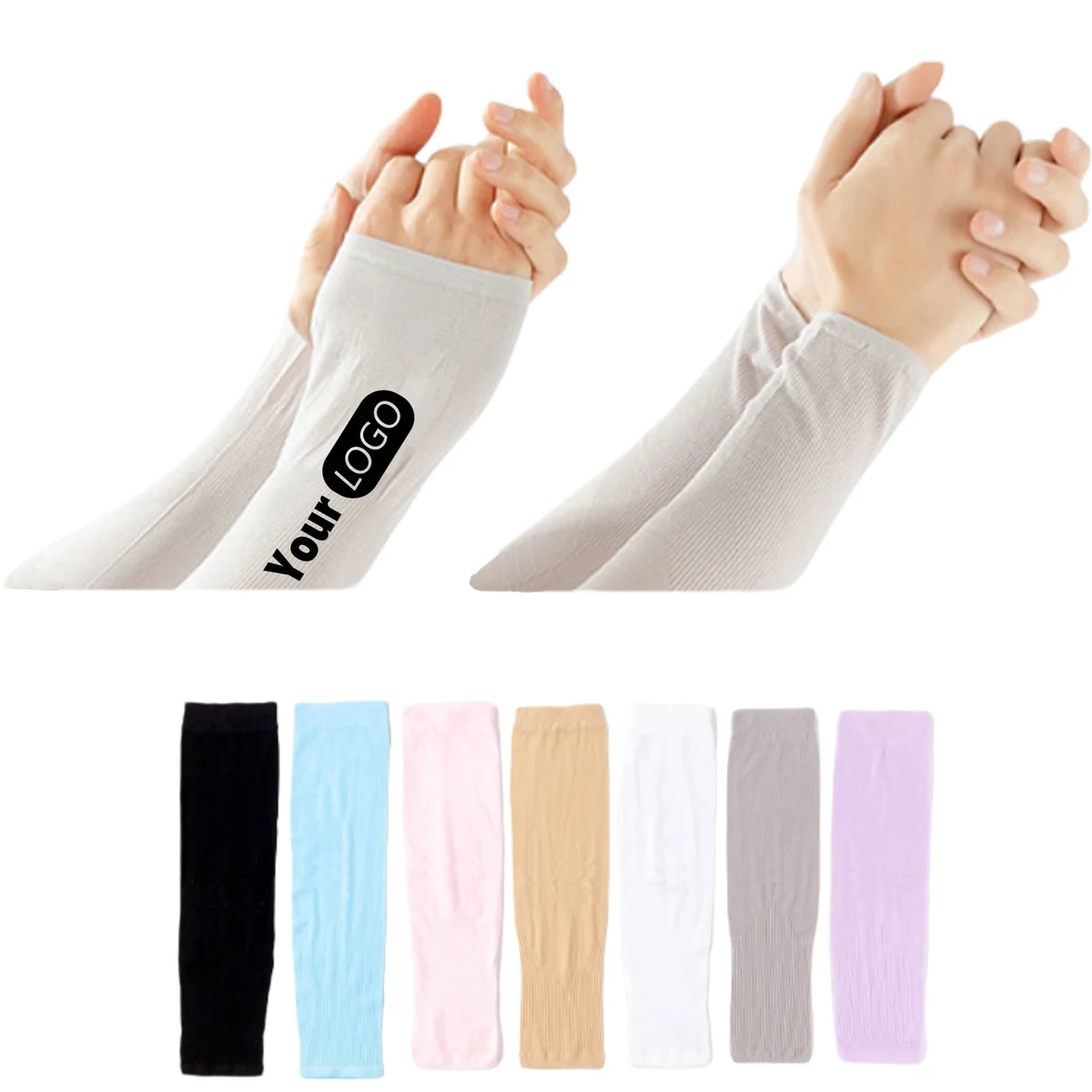Ice Silk Sunscreen Sleeve Sun - UPF 50+ 1