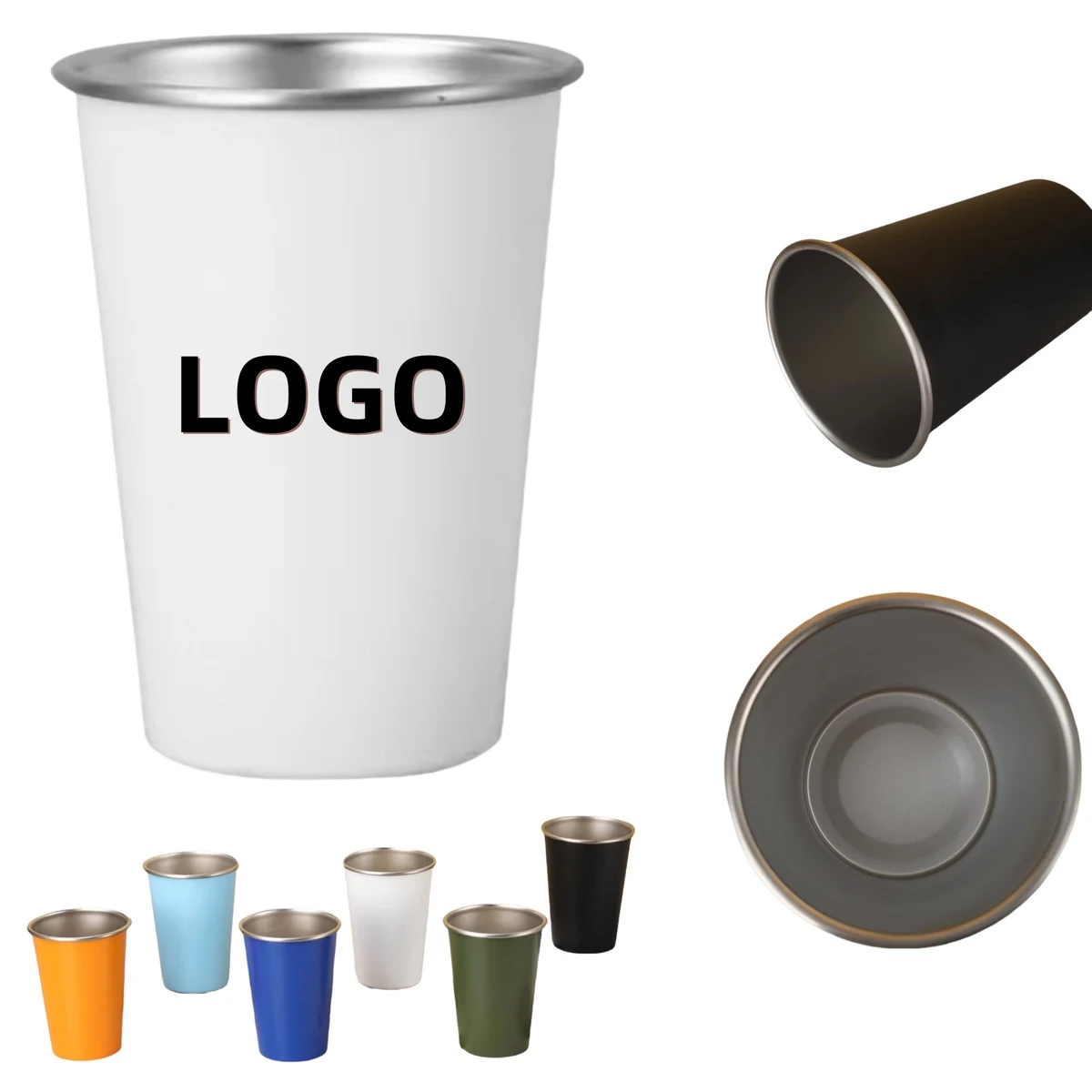 Camping Stainless Steel Cup, custom tumbler with logo imprint 1
