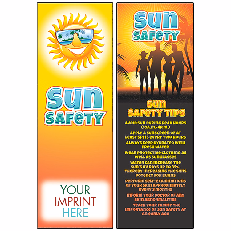 BOOKMARK - Sun Safety Bookmark