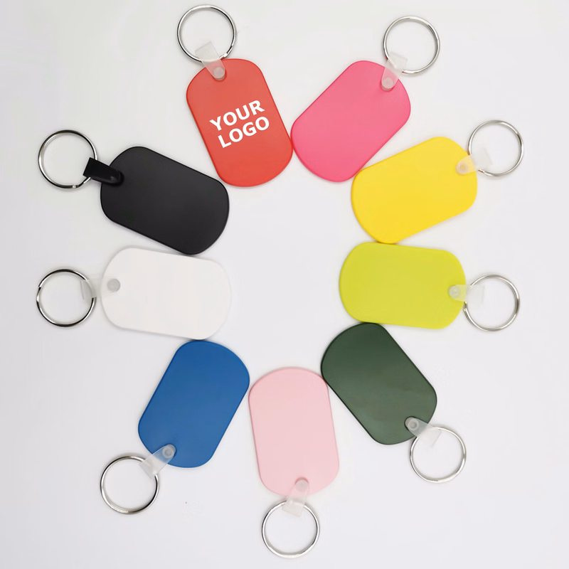 Oval Soft PVC Keychain