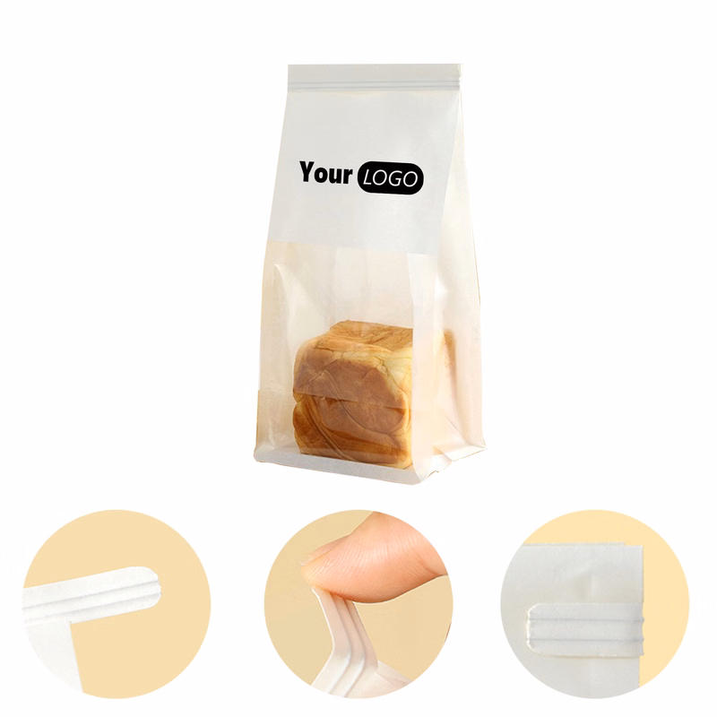 White Kraft Paper Bag for Bread