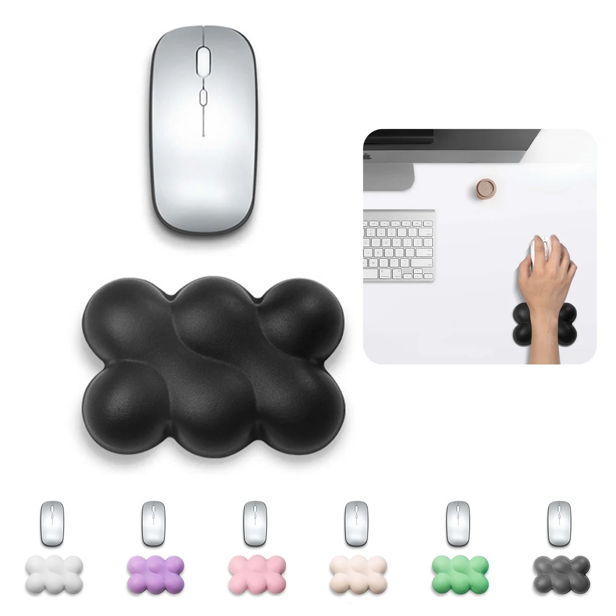 Mouse Cushion Wrist Rest Mat 1