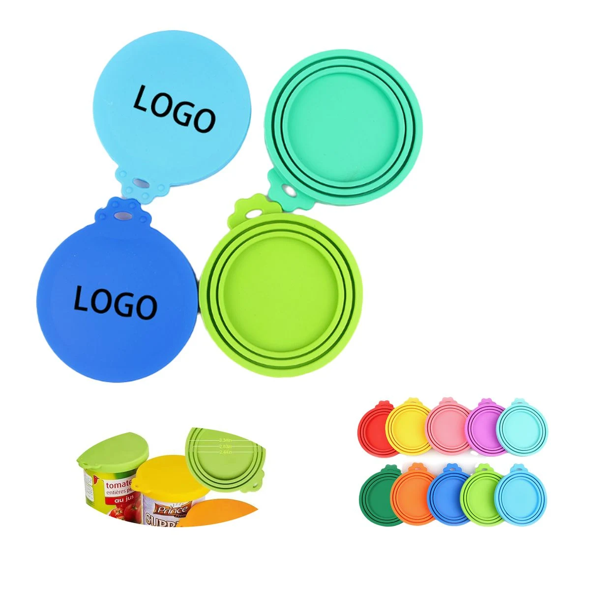 Reusable Paw Shape Silicone Pet Can Storage Cover 1