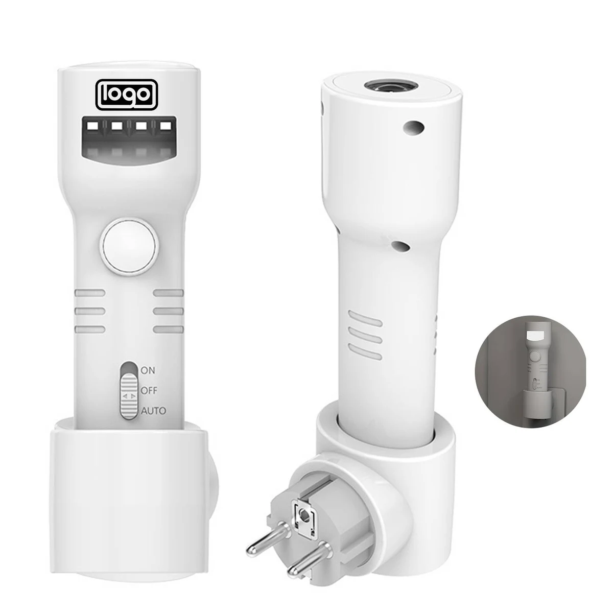 Rechargeable Motion Sensor Night Light Flashlight 1