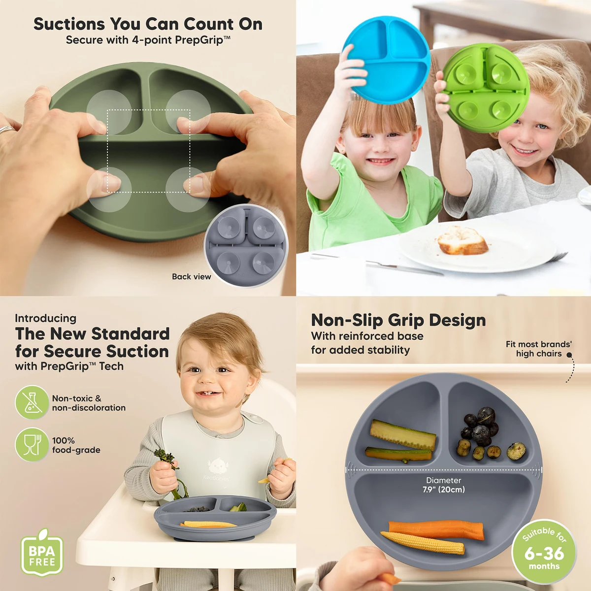 Suction Plates for Baby 1