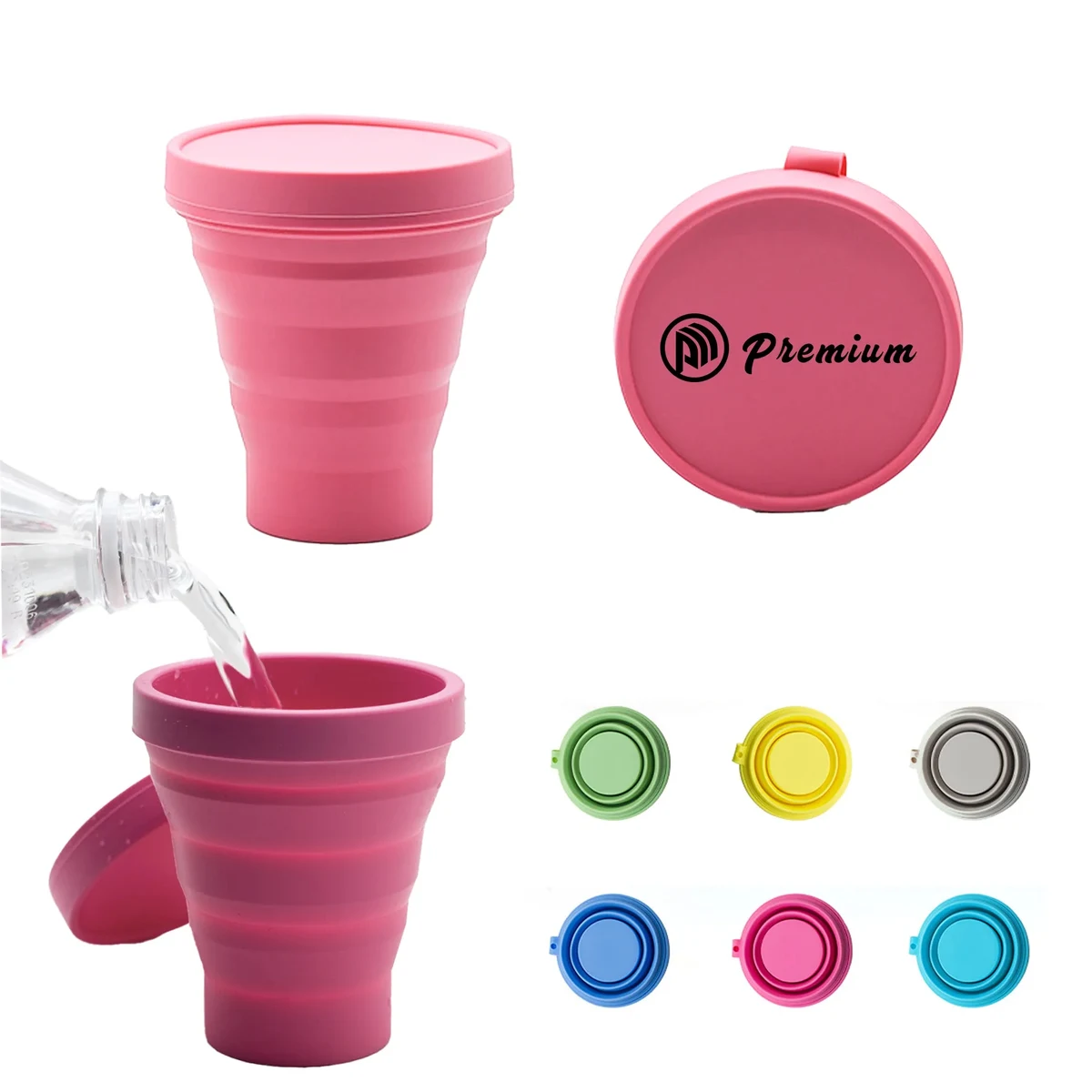 Collapsible Silicone Cup 7oz/200ml 1