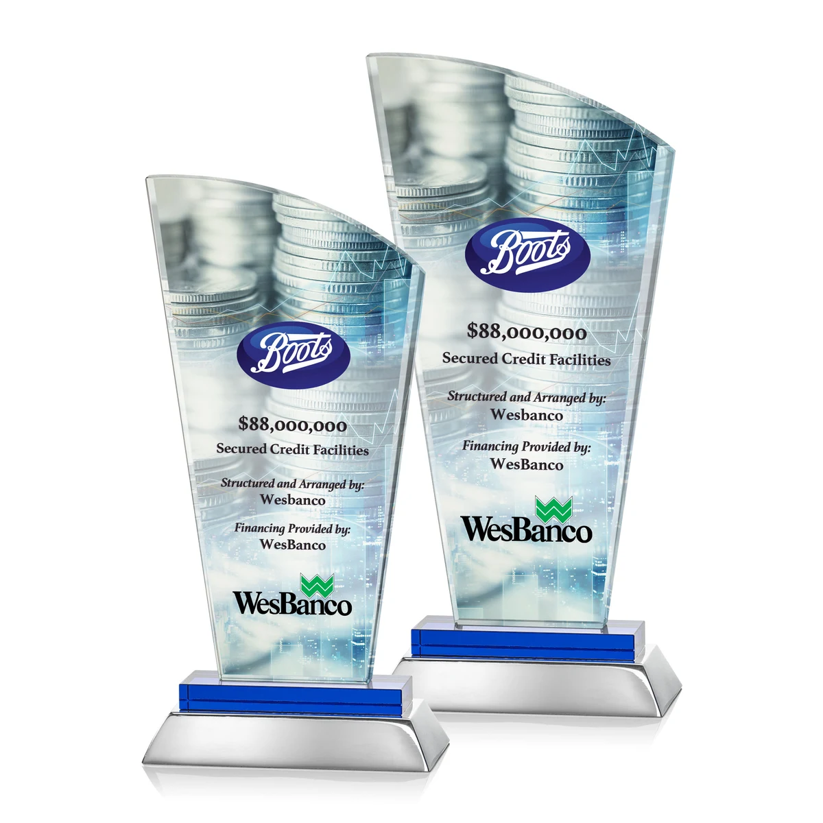 Hansen VividPrint™ Award - Blue 1