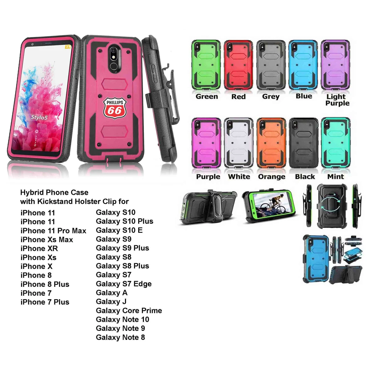 iBank ® Shockproof Case for Galaxy A Series A10e/A17/A16/A23/A32/A56 1