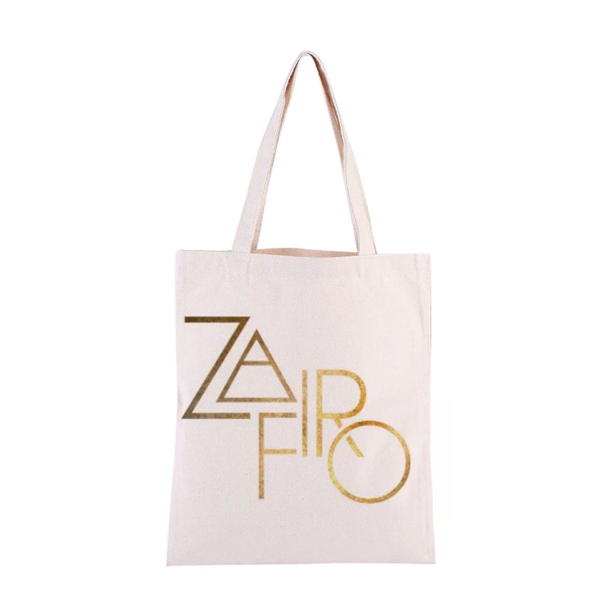 Natural Color Canvas Tote Bags, custom tote bag with logo imprint 1