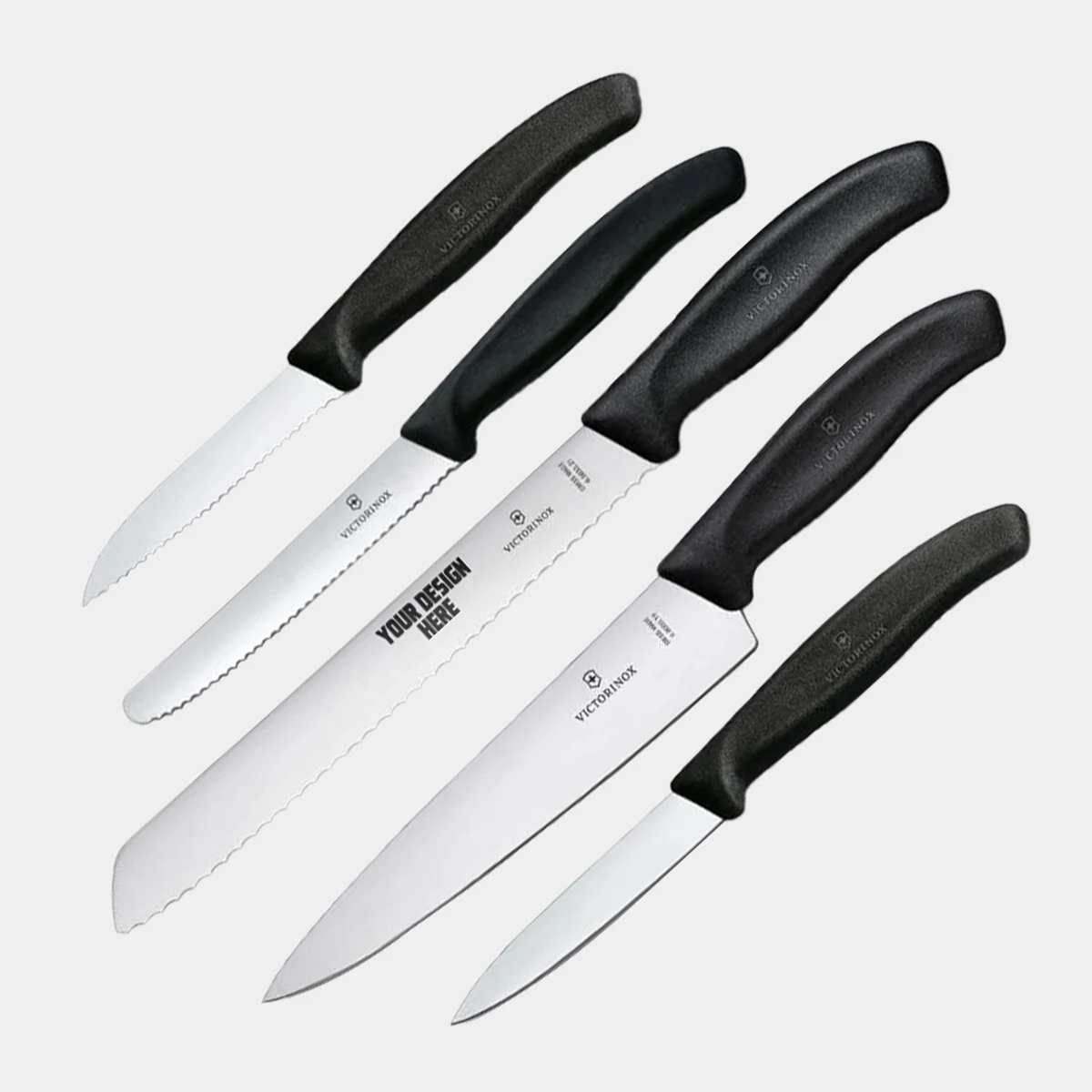 Victorinox® - Swiss Army German Made 5-Piece Kitchen Knife Set 1