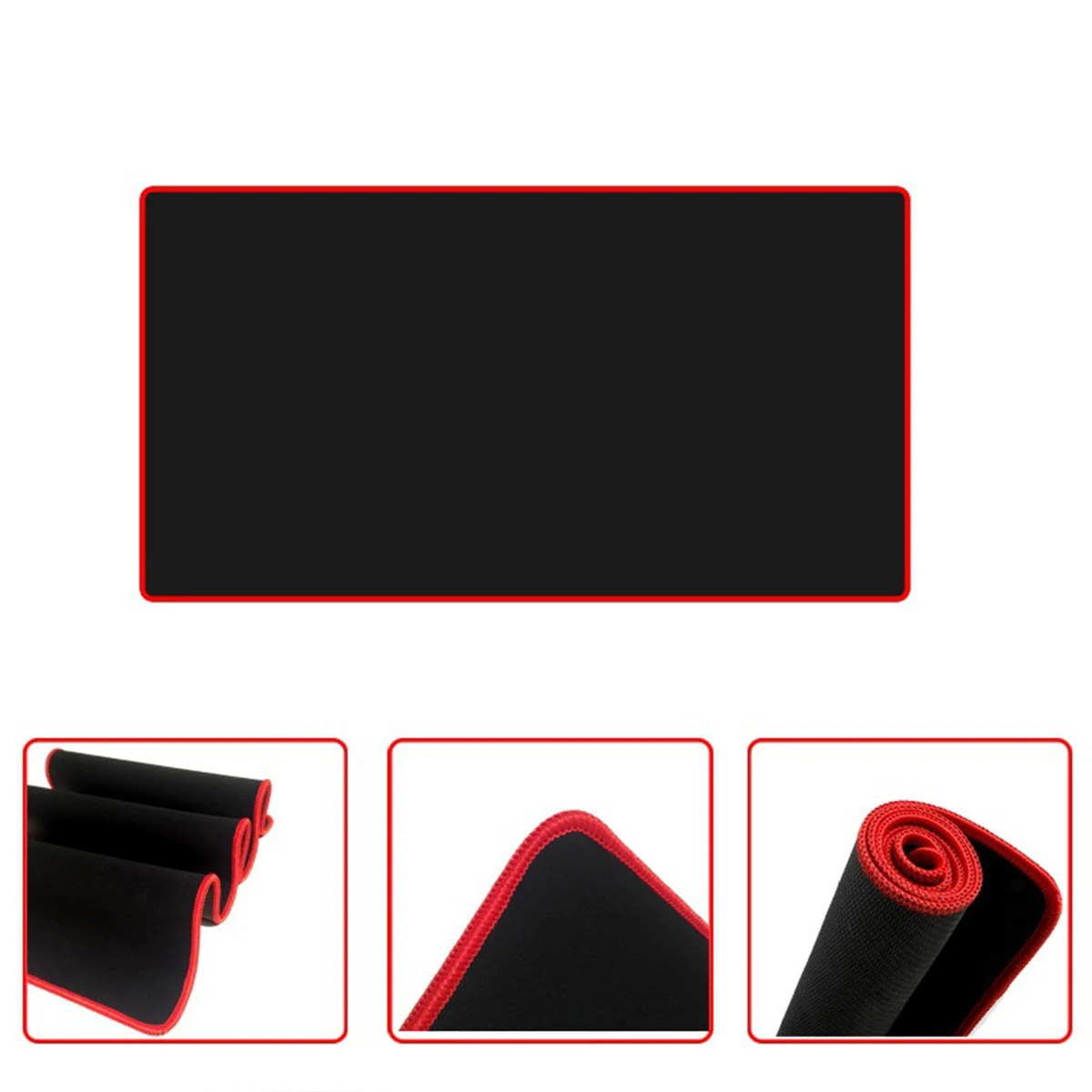 Rectangle Rubber Bottom Fabric Mouse Pad 1