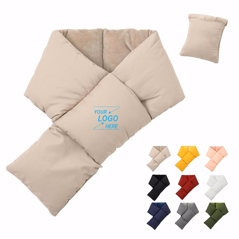 Pocketed Cotton Scarf