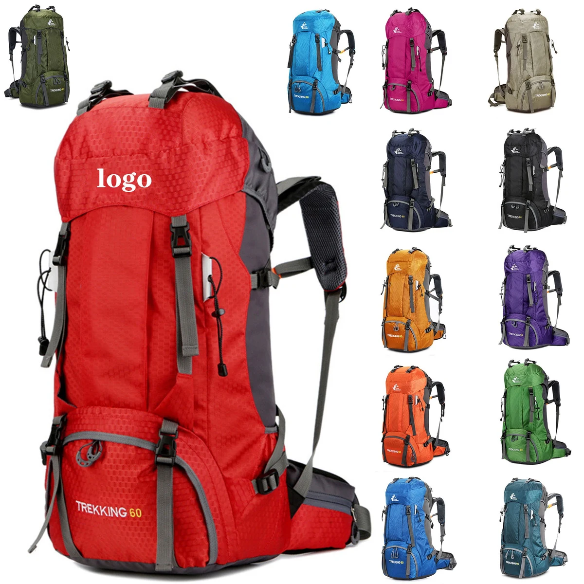 Outdoor Sport Backpack With Rain Cover 1