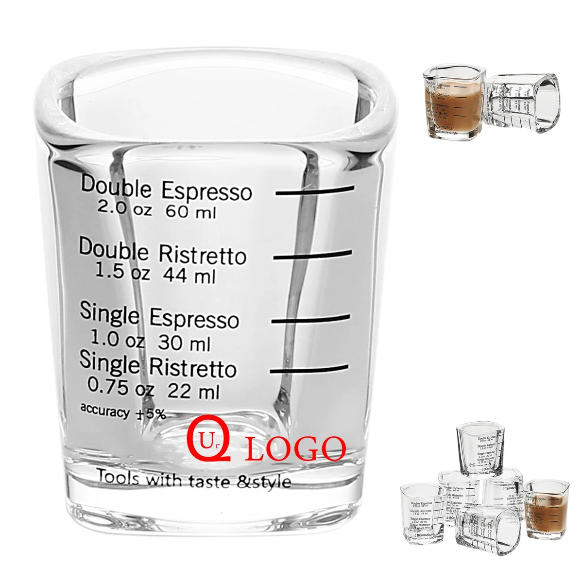 2 Oz Square Scale Coffee Mug 1
