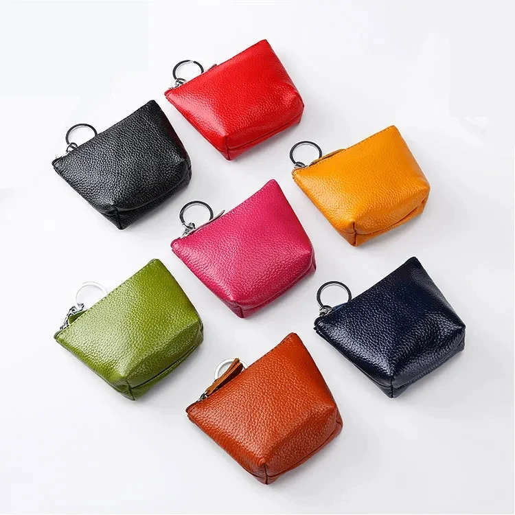 Leather Double Zipper Wallet 1