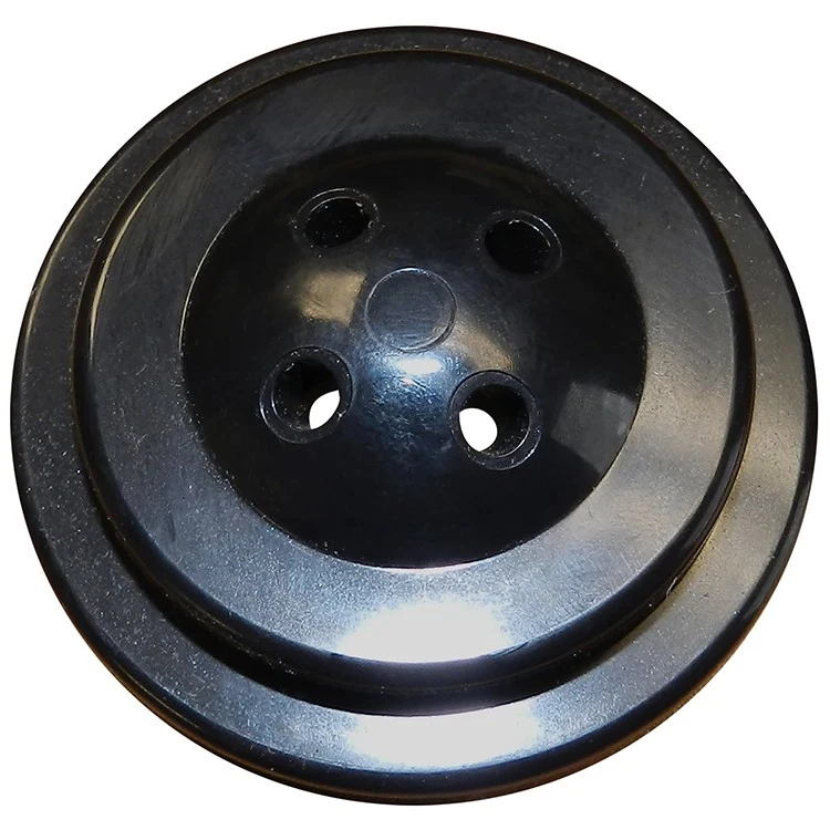 4 Hole Black Plastic Flag Base for 4" x 6" Stick Flags with 10" Staffs 1