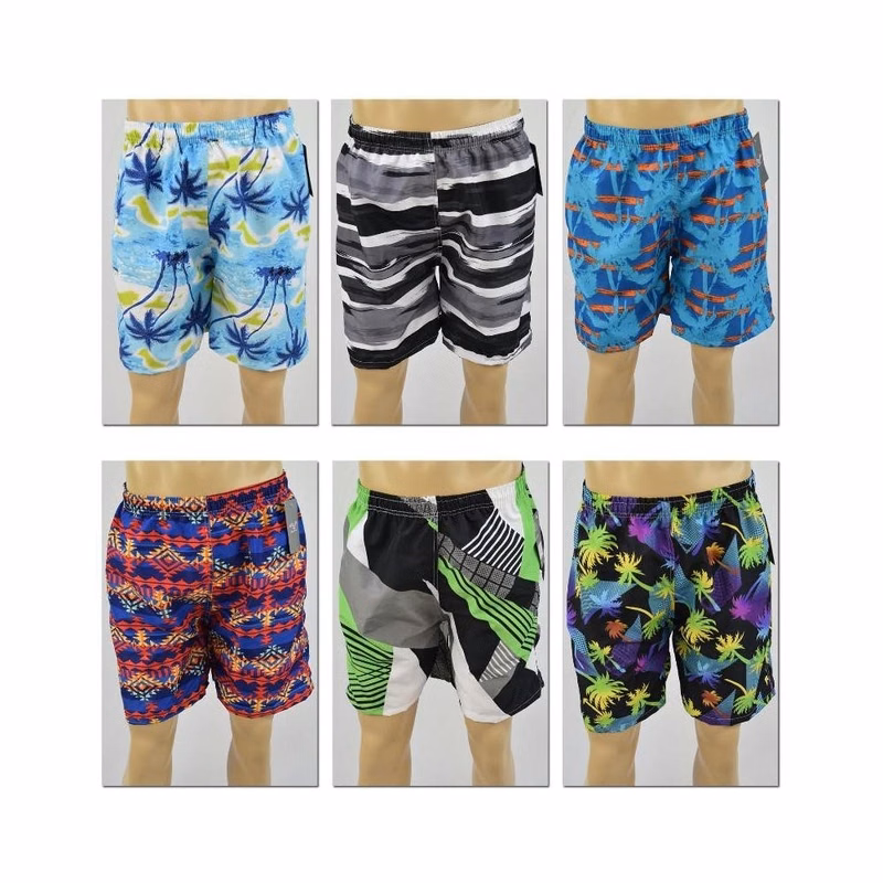 Men's Swim Trunks - Assorted Prints M - 2X