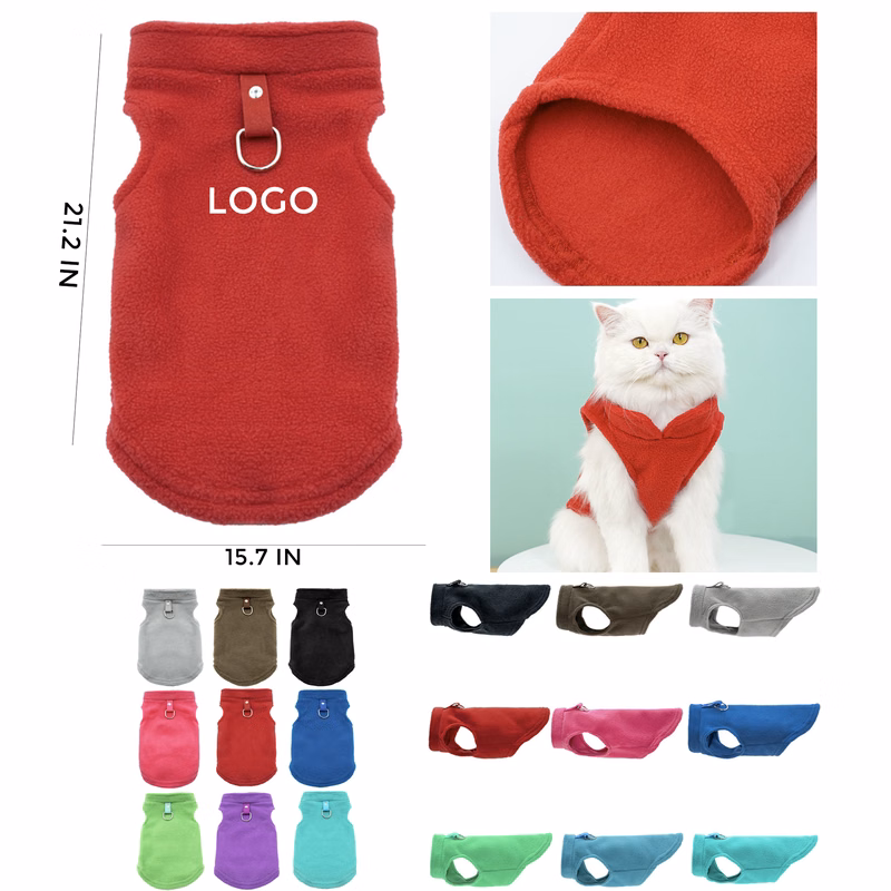 MOQ 10 PCS Versatile Warm Pullover Dog Clothes Pet Sweater Vest