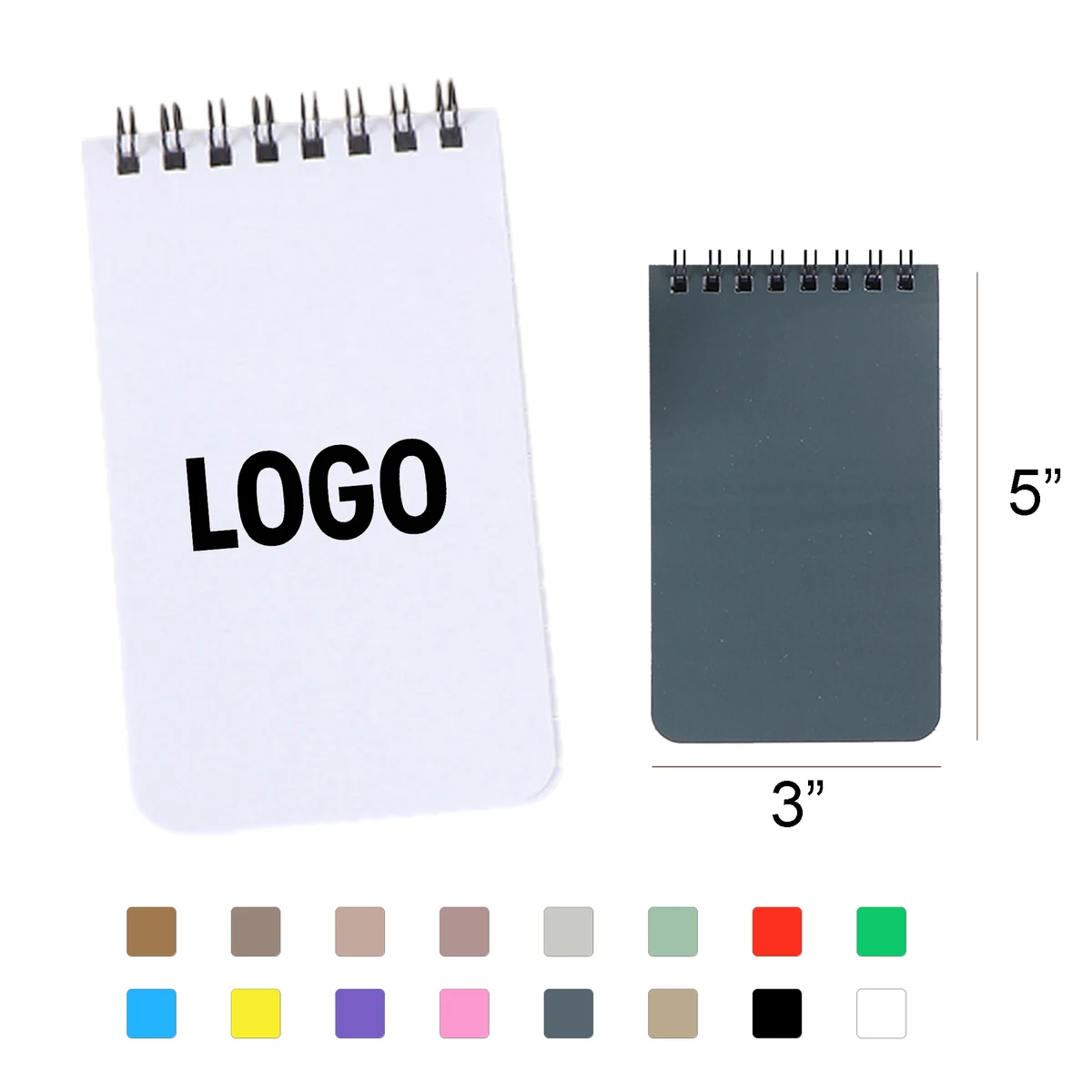 Custom Pocket Notebook with Spiral Binding 1