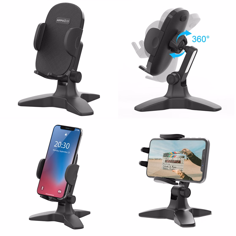 360 Degree Adjustable Desk Phone Stand