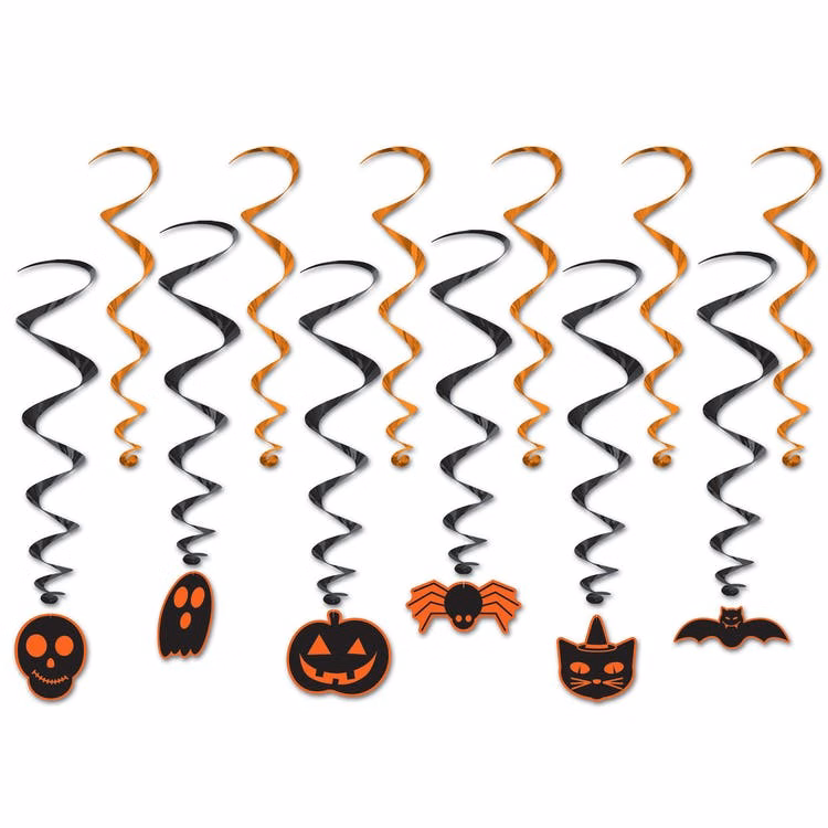 Halloween Whirls - Assorted 17.5-34.5"