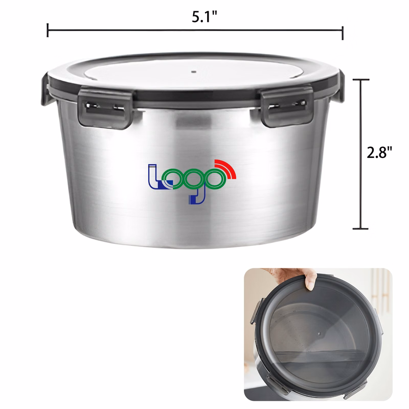 Durable 20 OZ Stainless Steel Food Storage Containers