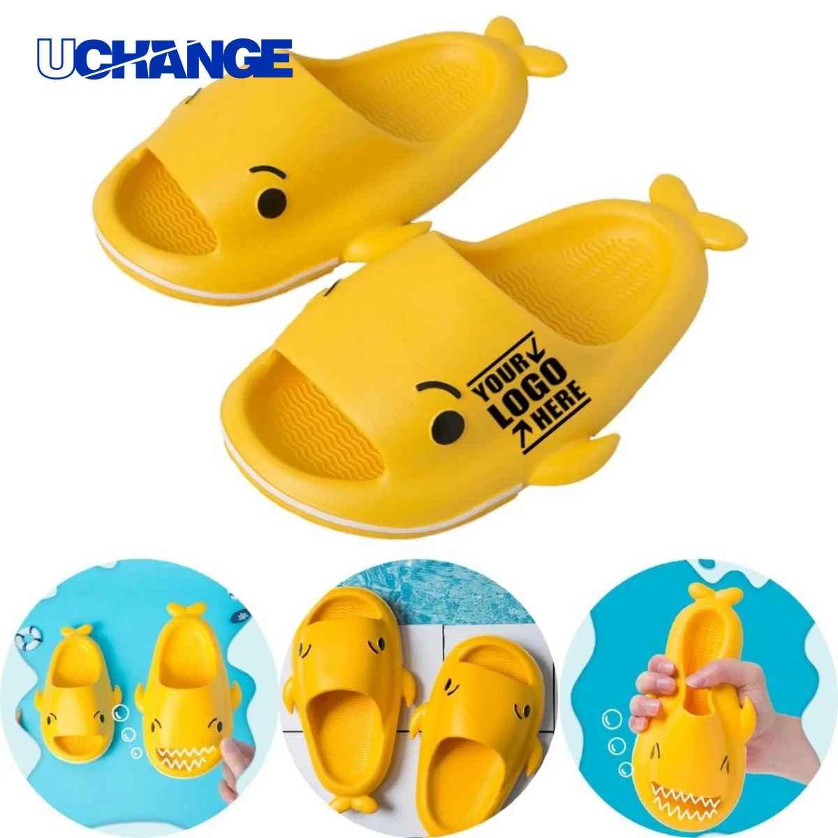 Cartoon Whale EVA Slippers 1