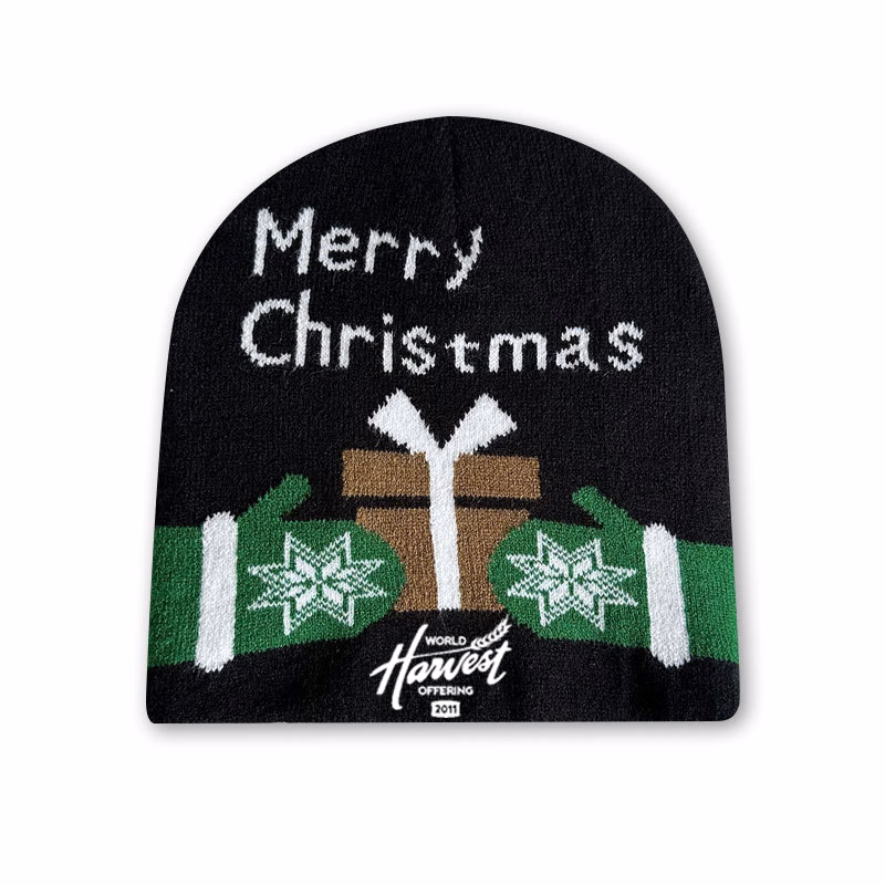 Christmas Patterned Knitted Hat