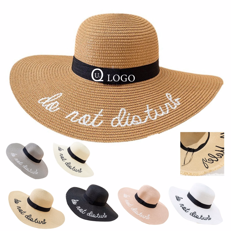 Wide Brim Beach Sun Hat