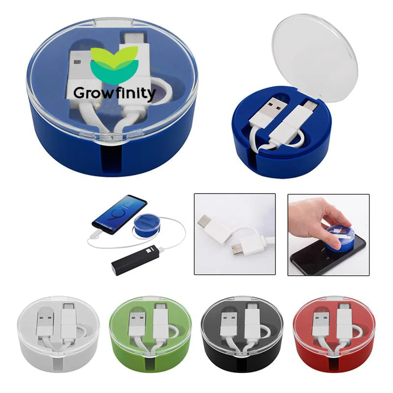 3-In-1 Gallivant Retractable Charging Cable 1