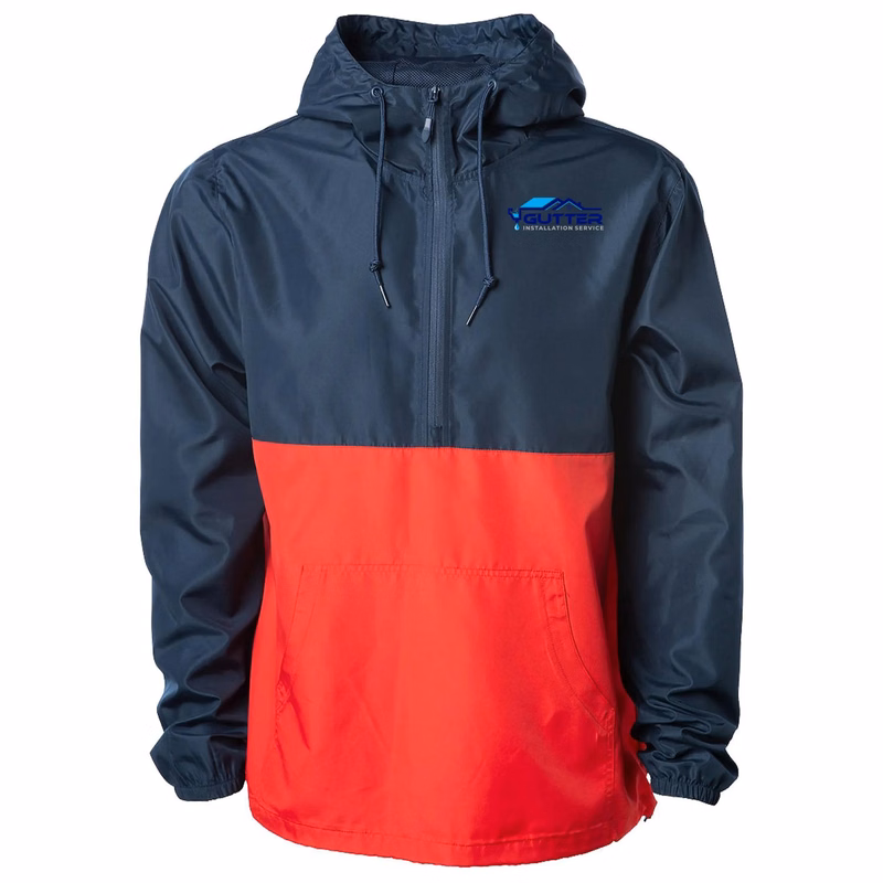 Lightweight Pullover Windbreaker Anorak Jacket